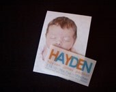 Fern - Keepsake Photo Announcement