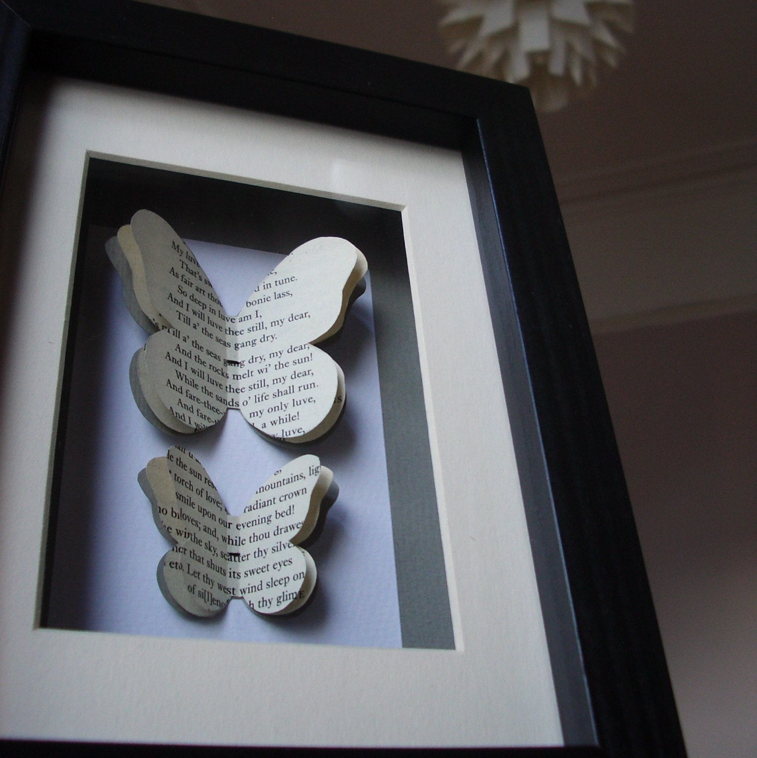 Love Poems - Butterfly Framed Art