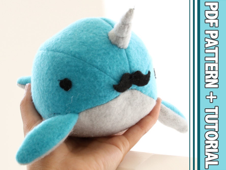 diy whale plush