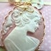 Jane Austen-PINK Victorian Cameo Necklace