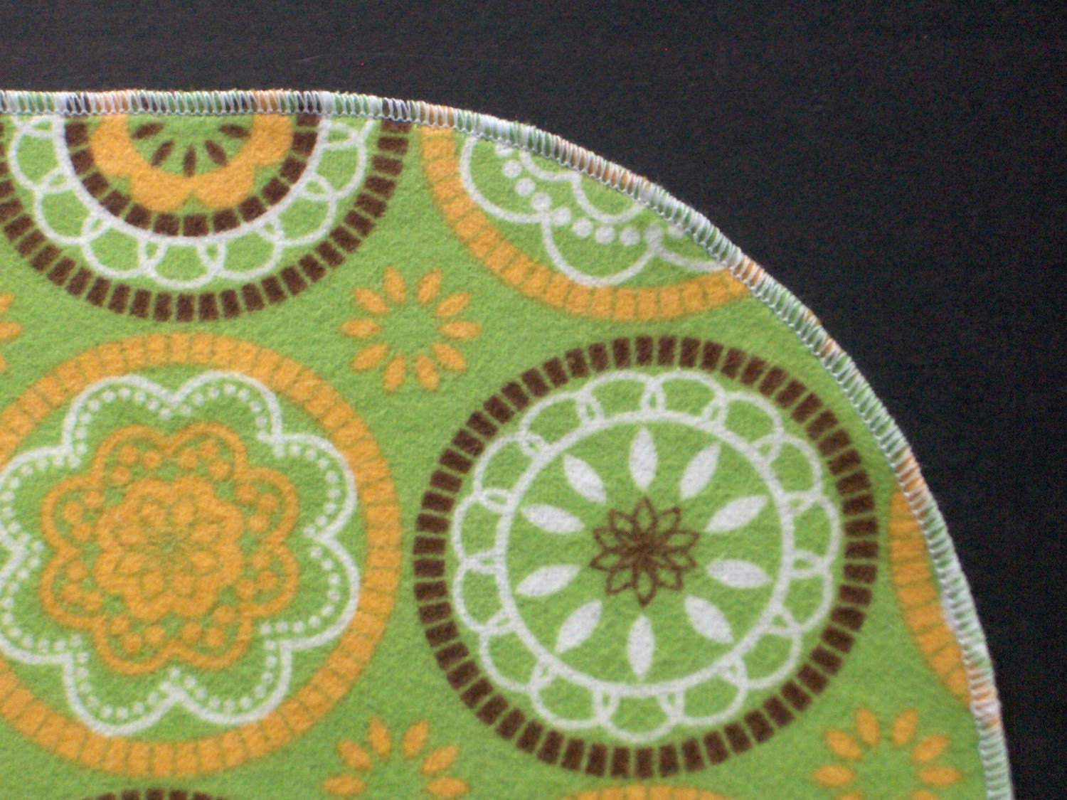 SALE Large - Yummy Fruit Flannel Receiving Blanket or Nursing Cover