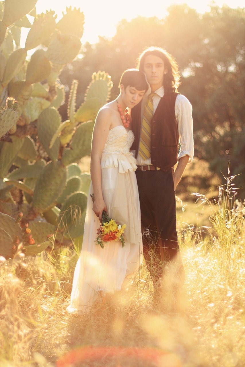 The Cactus Flower Wedding Dress