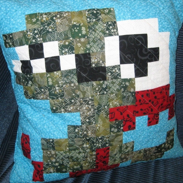 Fygar Quilted Pillow Cover