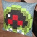 Baby Metroid Quilted Pillow Cover - Reserved for luffydkenshin
