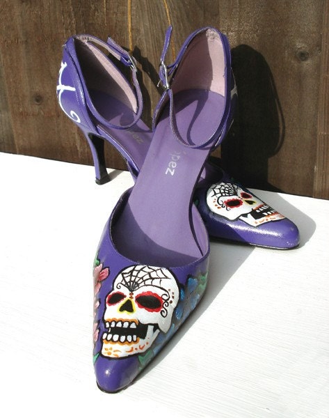 Custom Shoe Order - any size, any shoe, any design - Kezbirdie