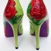 Hand painted heels - Rose and Thorns, customize your shoes - Kezbirdie