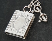 The Reader's Necklace - teacher necklace, librarian necklace, student necklace