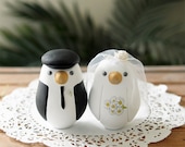 Wedding Cake Topper -- Medium Love Bird Cake Topper