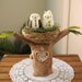 Wedding Cake Topper - Love Birds with Tree and Nest - Small