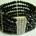 Vintage Black Crystal Bracelet