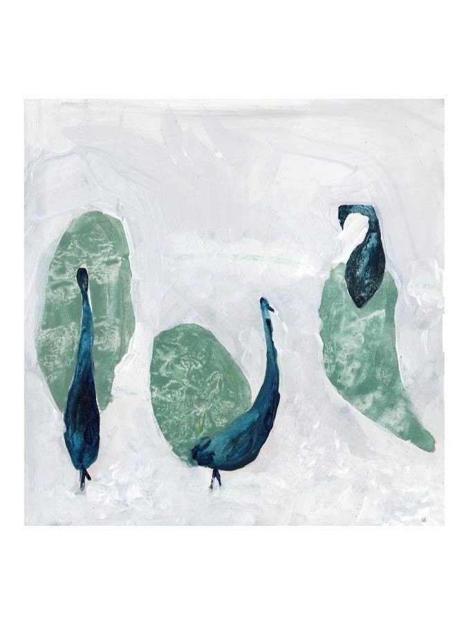 The Peacocks - Print