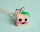 Tofu Vegetarian Vegan Necklace