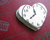 Hand Punched Hearts From Vintage Books. All Sorts.