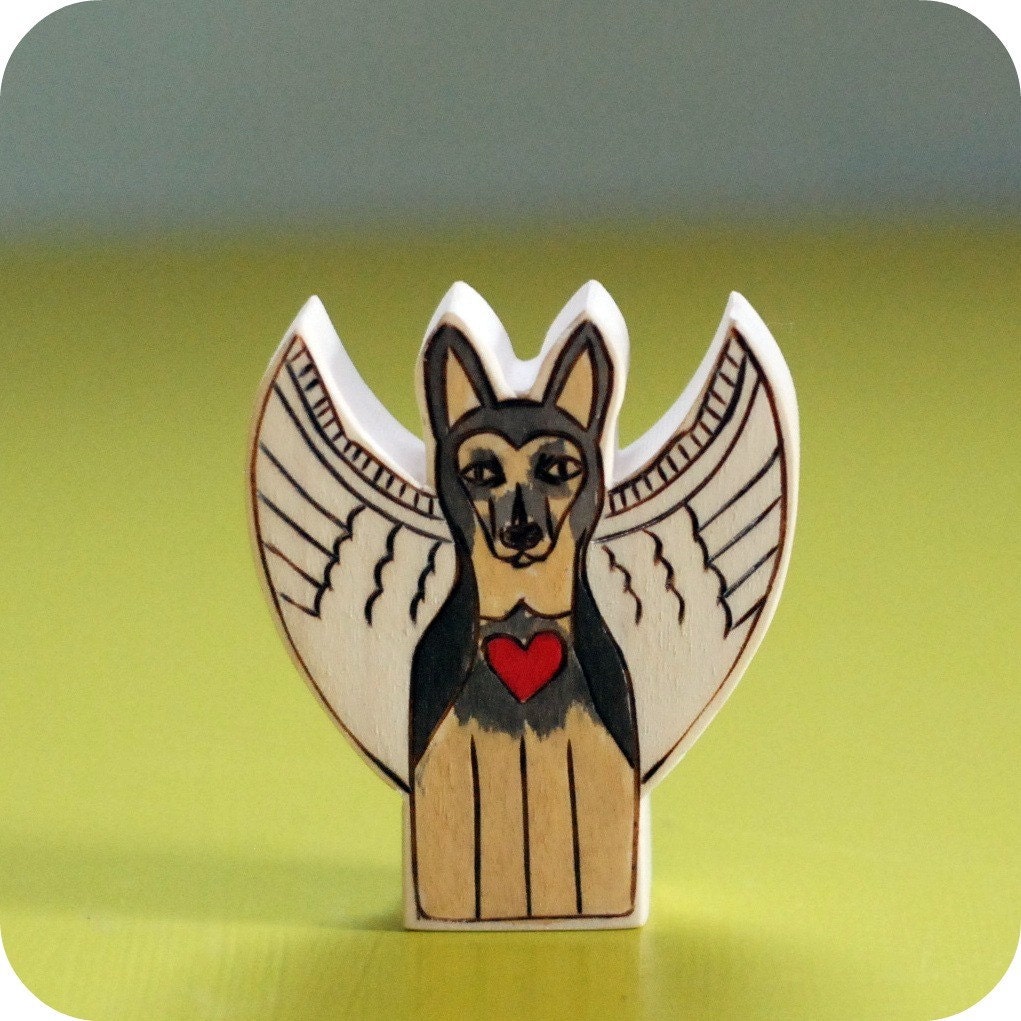 Custom Pet Memorial Angel Portrait