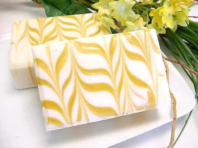 White Tea Ginger Soap Handmade Cold Process Vegan Friendly