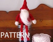 Christmas Gnome Knitting Pattern, PDF, Digital Download