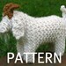 Goat Knitting Pattern (PDF)