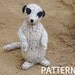 Meerkat Knitting Pattern, PDF