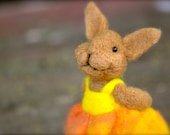 Bunny - Needle felted Rabbit - wool needle felted animals - BearCreekDesign
