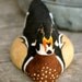 Needle Felted Wood Duck Decoy - waterfowl bird made out of wool