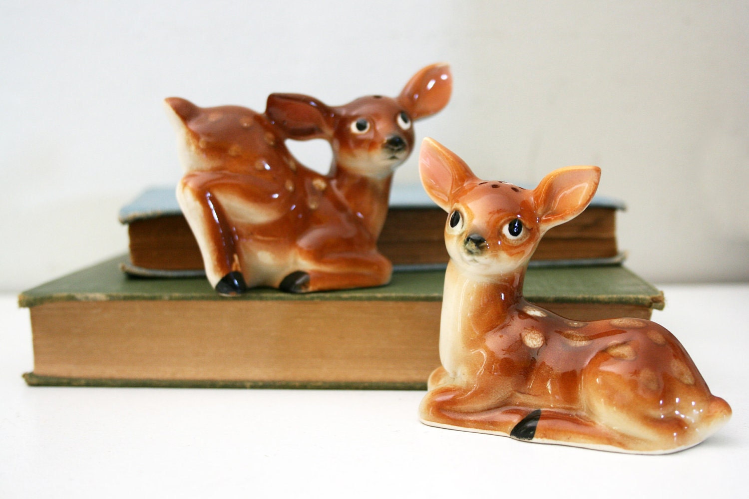 vintage Doe a Deer Salt and Pepper Shakers