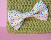 Pretty Bow Crochet Pouch