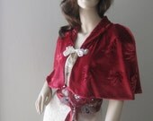Romantic Red Velvet Caplet