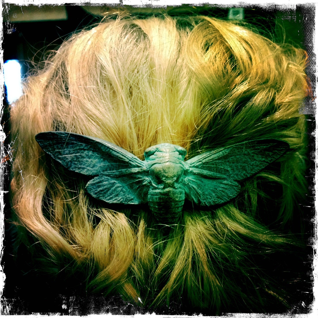 Cetonia Designs Cicada Barrette- Bronze-Tone