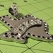 Giant Texas Shaped Rhinestone Silver Tone Pendant W Bail Bling Fancy Recycled Refurbished Rescued Gorgeous Epic Large Awesome