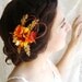 autumn wedding hair clip - BARN DANCE - a flower accessory