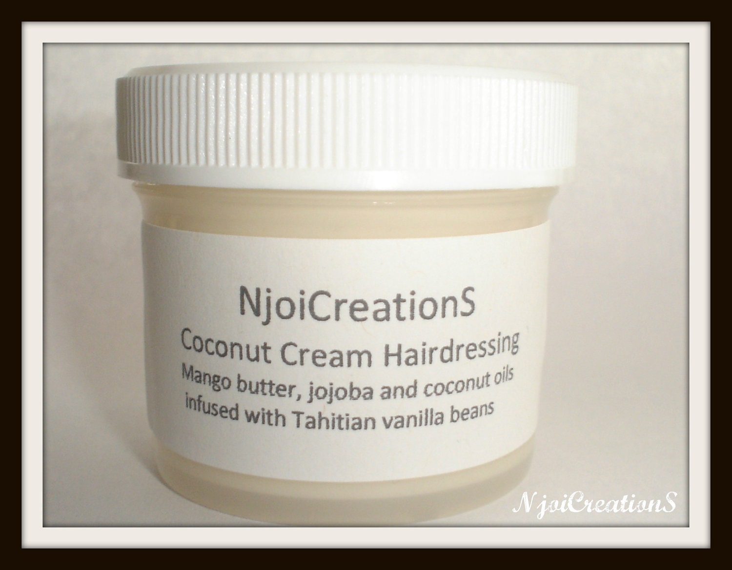 Coconut Cream Hairdressing- 2oz