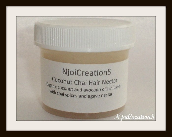 Coconut Chai Hair Nectar-An All Natural Hair Grease 2oz