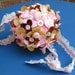 Victorian Pink and Brown Pomander - Kissing Ball