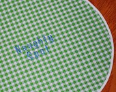 The Naughty Spot-Time Out-Take on your travels-Oil Cloth-Monogrammed
