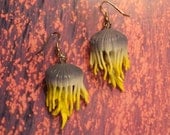 Jellyfish of the Psychedelic Realm Earrings