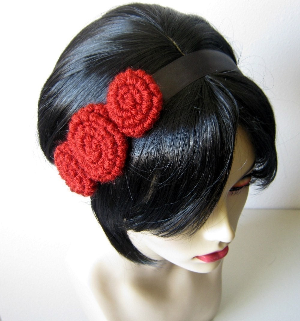 CROCHET PATTERN PDF -Instant Digital Download - Crocheted crochet rosette flowers - CaN sell items made from this pattern