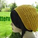 CROCHET PATTERN PdF - Instant Digital Download - Simple Slouchy Hat by yarnlovertn CAN Sell items made from this pattern