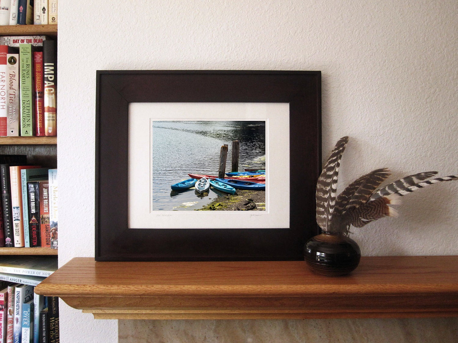 Kayak Art Print -Rainbow Colors -Adventure Time -Beach Decor -Sports Art -Gifts for Guys -8x10 Colorado Fine Art Photograph