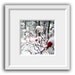 Winter Rose Garden -Red Home Decor -Rose Hip -Red Rose -Gifts for Her -Garden Art -Botanical Print -8x8 Colorado Fine Art Square Photograph