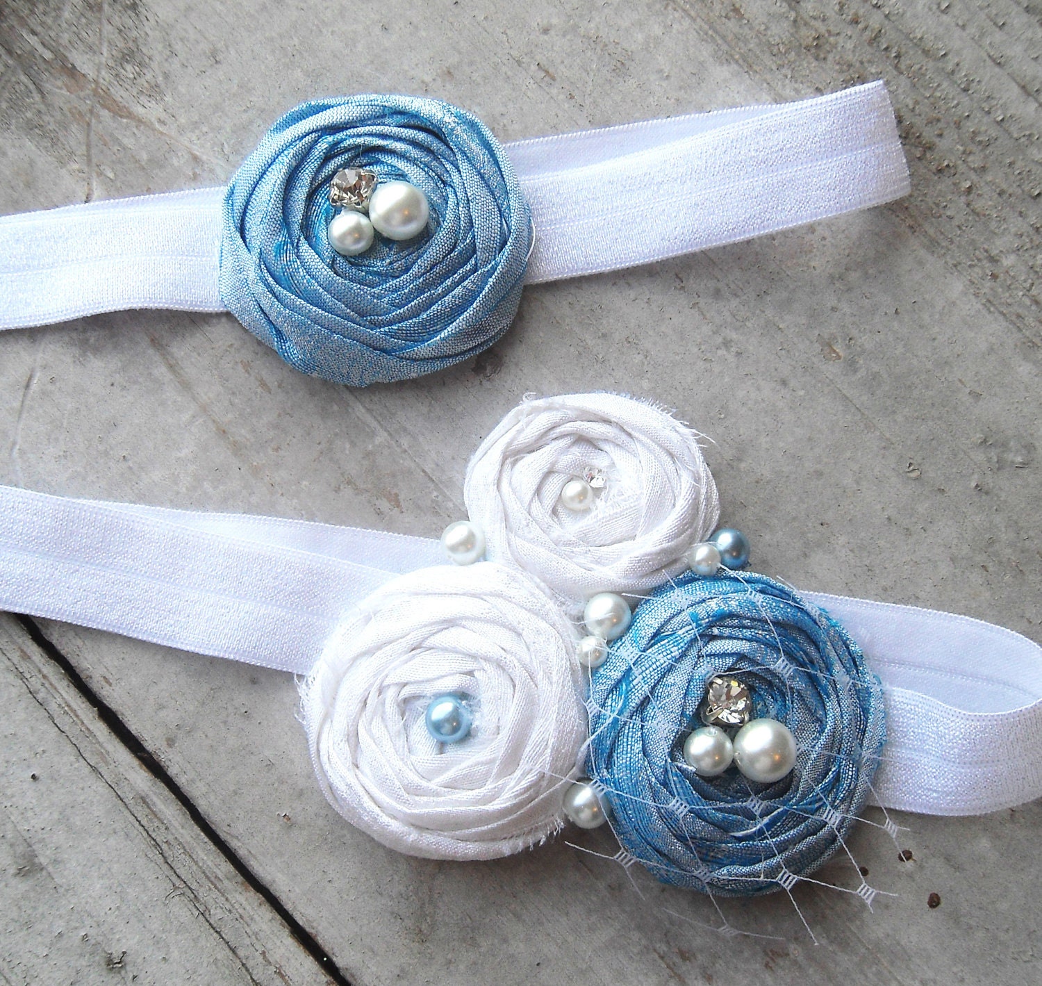 Something Blue Garter Set