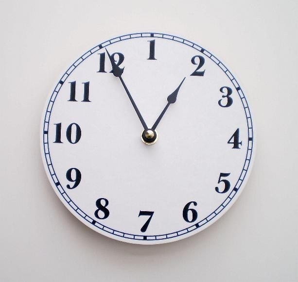 The 1 o'clock Clock