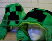 Minecraft Creeper Scoodie (Hood-Scarf)