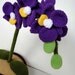 Crochet Pattern - ORCHID - Flower / Plant - PDF