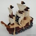 Crochet Pattern - PIRATE SHIP - Toys - in PDF