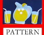 Card Table Playhouse Pattern, Add On, The FOOD, 35 patterns, Instant Download ebook only