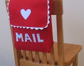 Chair Backer, Mailbox Style, Custom Order, Choose Your Colors, Can Be Personalized