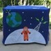 Outer Space Card Table Playhouse, Personalized, Custom Order