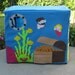 Mermaid Manor Card Table Playhouse, Personalized, Custom Order