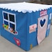 Sewing Pattern, Card Table Playhouse, Deluxe, Instant Download at Purchase, Sew the Playhouse seen on the Today Show, eBook over 45 pages