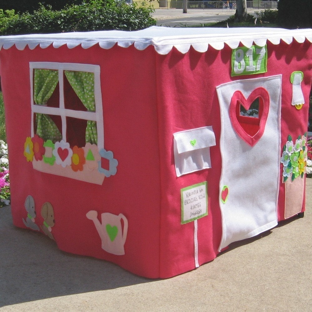 Immediate Shipping, Double Delight Card Table Playhouse, Fits 34 Inch Table